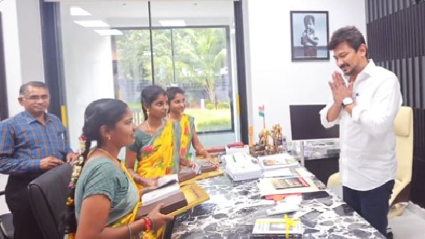 Udhayanidhi Stalin’s surprise gift to 3 women priests