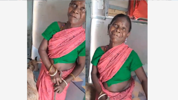 Video Of Woman And Goat On Train With Tickets Goes Viral, Netizens Amused Video Of Woman And Goat On Train With Tickets Goes Viral, Netizens Amused