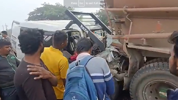 Chikkaballapur Road Accident: 12 Killed, 2 Critical; Chilling Visuals Emerge