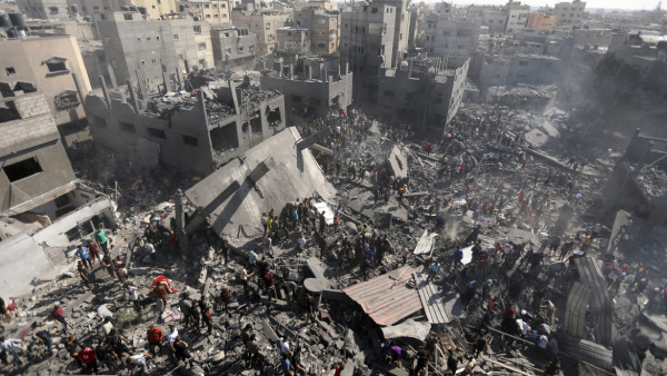 Israel Strikes Outskirts Of Gaza City During Second Ground Raid In As Many Days