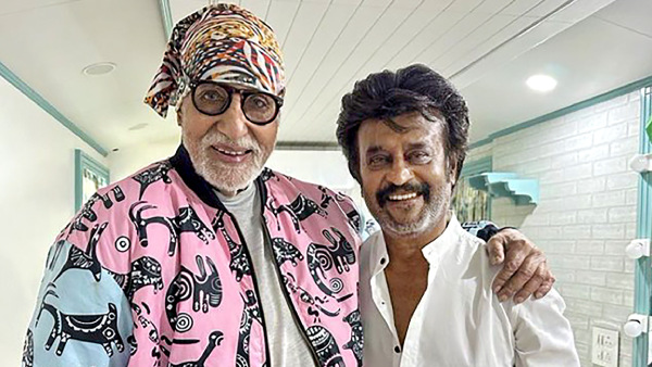 Actors Amitabh Bachchan and Rajinikanth start shooting for their upcoming movie Thalaivar 170 being directed by TJ Gnanavel, in Chennai.