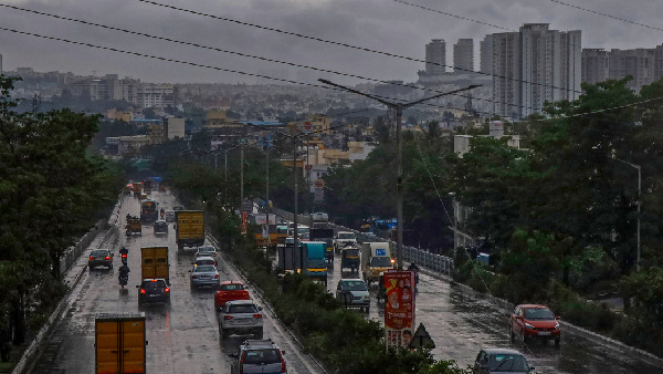 Bengaluru Rains: Heavy Rains Many Parts Of City; Traffic Snarls In Multiple Areas
