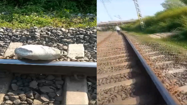 Maharashtra: Major Train Accident Averted As Guard Spots Boulders On Tracks