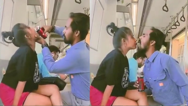Delhi Metro Intimate Video Viral, Sparks Outrage: Watch