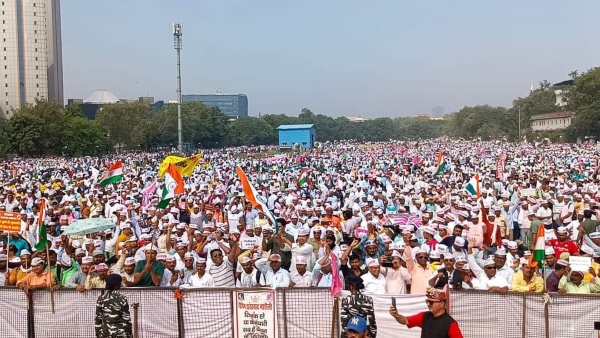 Thousands Protest At Ramlila Maidan, Demand Restoration Of Old Pension Scheme