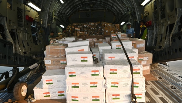 India Sends Aid For War-Torn Gaza Via Egypts Rafah Border