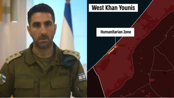 Israel Army Urges Northern Gaza Residents To Evacuate Southwest Of Gaza Strip For Humanitarian Aid