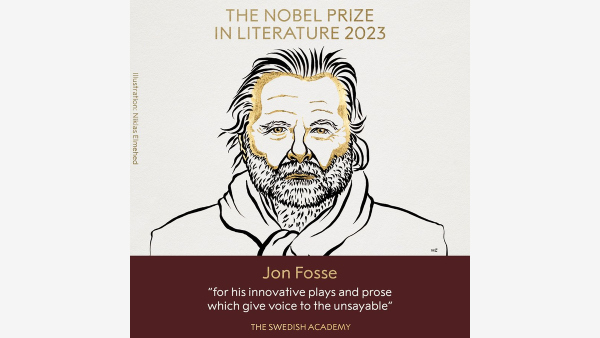 Jon Fosse Bags 2023 Nobel Prize in Literature Jon Fosse Bags 2023 Nobel Prize in Literature