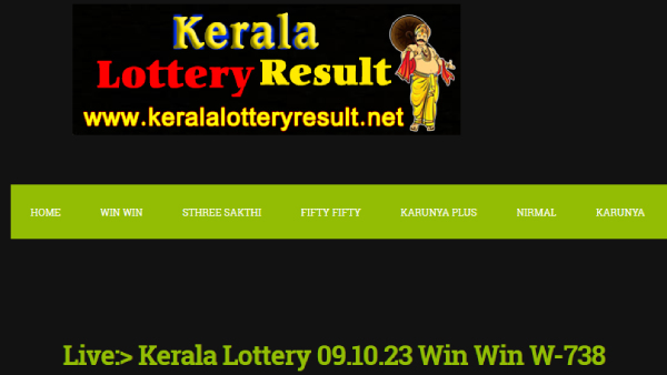 Kerala Lottery Results: Check Winning Numbers For Win Win W-738