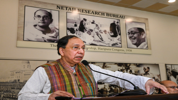 Netaji Subhas Chandra Boses Grand Nephew Sugata Bose (PTI Photo)