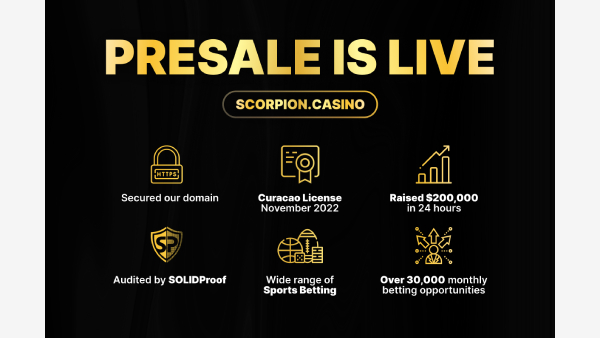 More And More BNB And Bitcoin Holders Are Turning To Newer Crypto Presales Like Scorpion Casino Token