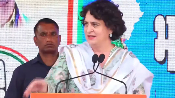 Congress leader Priyanka Gandhi Vadra 