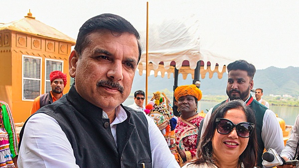 AAP MP Sanjay Singhs Delhi Residence Raided By ED In Liquor Policy Case