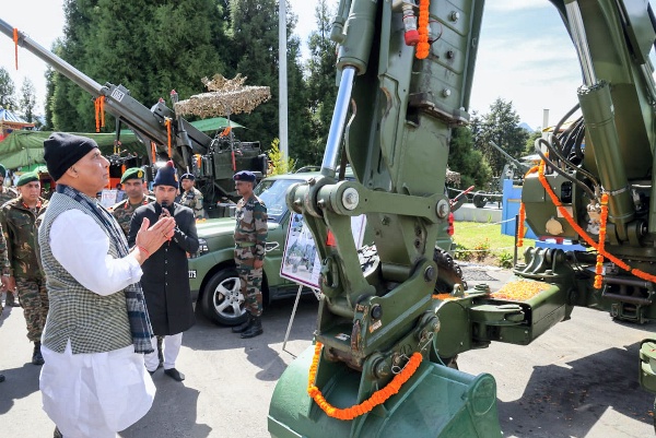 Rajnath Performs Shastra Puja In Tawang; Hails Troops For Guarding Frontier With Unwavering Commitment