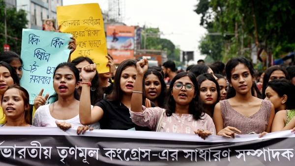 Trinamool Congress Protest