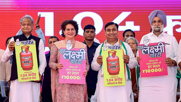 Rs 10,000 A Year For Woman Head Of Family: Congress Promise To Rajasthan Voters