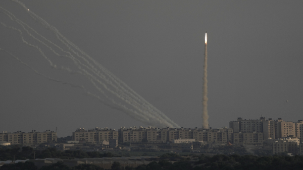 Palestinian Militants Launch Dozens Of Rockets Into Israel