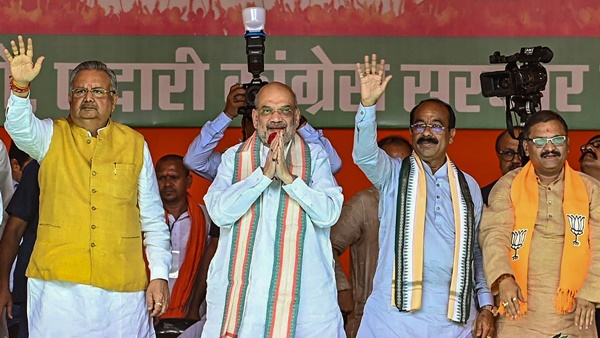 Book Amit Shah For Provocative Speech In Poll-Bound Chhattisgarh: Cong To EC