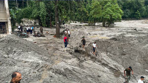 Search Operations Continue For 142 People Missing In Sikkim Flash Flood