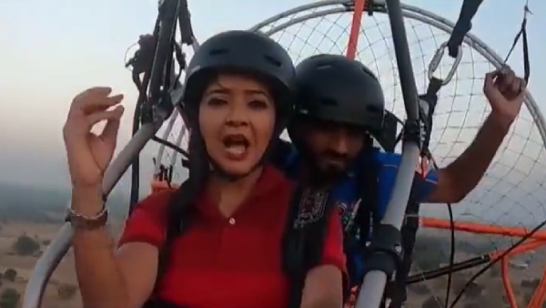 TV Reporter Paraglides In Haryana To Recreate Hamas Attack On Israel