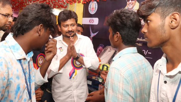 Surprise gifts given by Udhayanidhi Stalin to Adi Dravidar students in Salem!