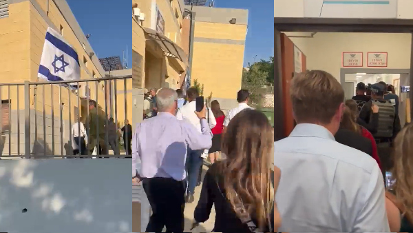 Video: UK Foreign Minister Runs For Cover As Rockets Fire During Israel Visit