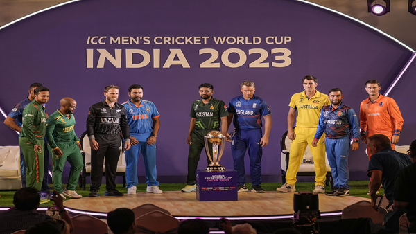 Captains of countries participating in the ICC Mens Cricket World Cup 2023 (PTI Photo) Captains of countries participating in the ICC Mens Cricket World Cup 2023 (PTI Photo)