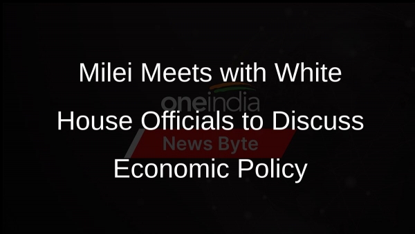 Milei Meets with White House Officials to Discuss Economic Policy