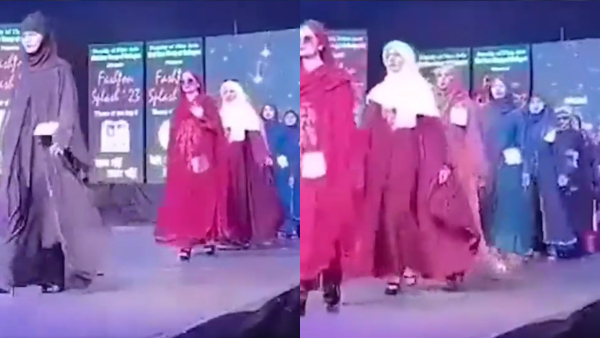 Women Walks Ramp Wearing Burqa In UPs Muzaffarnagar College, Creates Controversy [Watch]