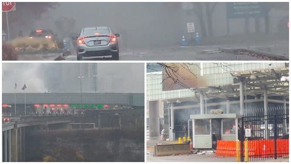 US-Canada Border Closed After Vehicle Explosion On Bridge, FBI Reacts