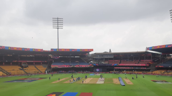 Clouds Gather Over Chinnaswamy Stadium, On-Time Start Uncertain