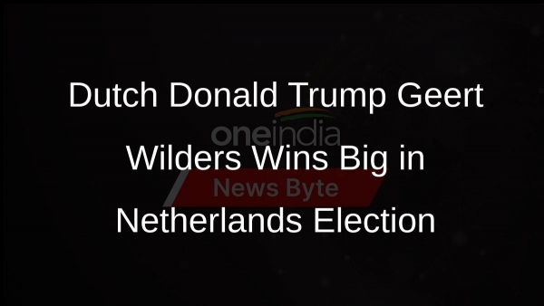 Dutch Donald Trump Geert Wilders Wins Big in Netherlands Election