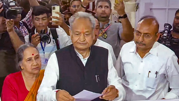 Rajasthan Polls: CM Gehlot, Minister Dhariwal, Rebels File Nominations On Last Day