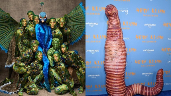 Heidi Klum Stuns Again With Her Halloween Costume 2023 - A Majestic Peacock