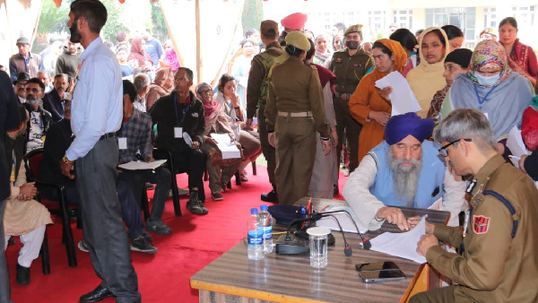 DGP Chairs Public Grievances Redressal Programme Held At PHQ, Jammu
