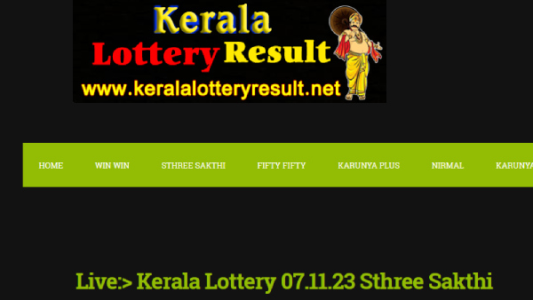 Kerala Lottery Winning Numbers: Check Result For Sthree Sakthi (SS-388) Nov 07