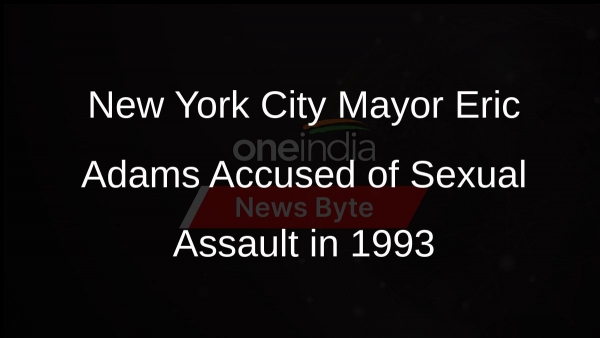New York City Mayor Eric Adams Accused of Sexual Assault in 1993