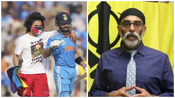 Khalistani Leader Pannun Announces $10,000 Reward For Pro-Palestine WC Final Pitch Invader
