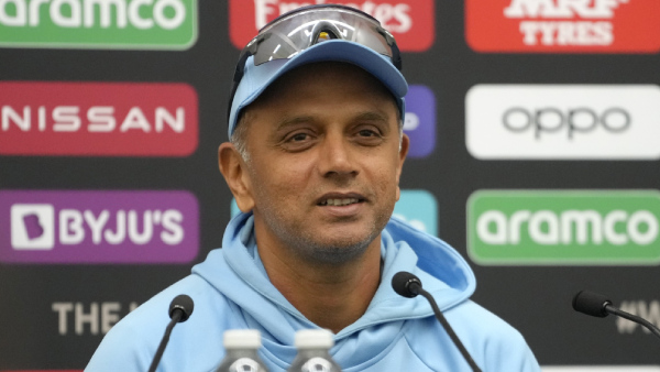 Indias cricket team head coach Rahul Dravid