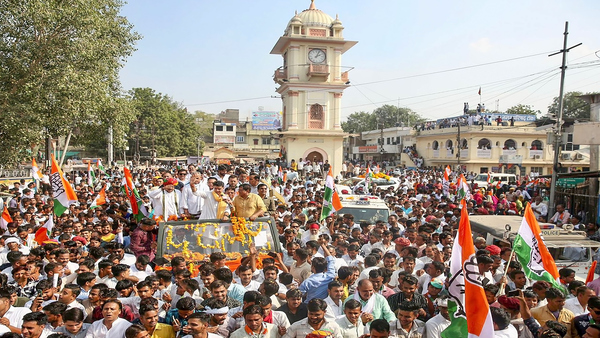 Congress leader Sachin Pilot during a rally in Tonk district, Tuesday, Oct. 31, 2023 (PTI Photo)