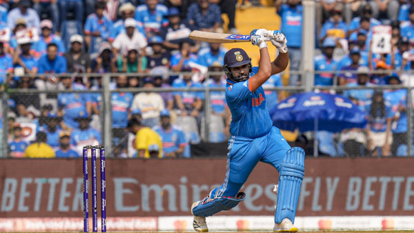 Rohit Sharma Soars Past Chris Gayle To Become First Batter To Hit 50 Sixes In ODI World Cup History Rohit Sharma Soars Past Chris Gayle To Become First Batter To Hit 50 Sixes In ODI World Cup History