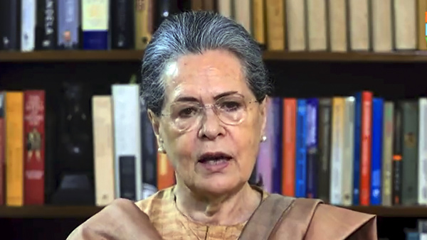 Chairperson of Congress Parliamentary Party Sonia Gandhi