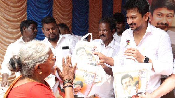 Udhayanidhi Stalin Moving At Warp Speed, Pouring Rain Couldn’t Stop Him