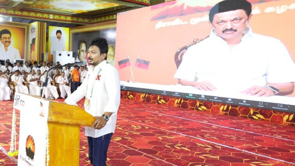 Udhayanidhi Stalin Moving At Warp Speed, Pouring Rain Couldn’t Stop Him