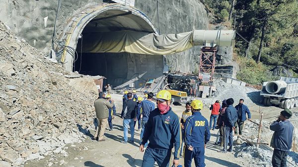 Under-Construction Tunnel Collapses In Uttarakhand, 40 Workers Trapped