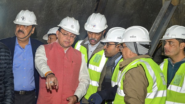 Uttarkashi Tunnel Rescue: Good News To Be Out Soon, Says CM Dhami Uttarkashi Tunnel Rescue: Good News To Be Out Soon, Says CM Dhami