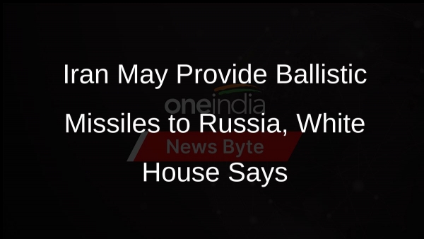 Iran May Provide Ballistic Missiles to Russia, White House Says