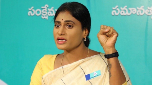 YSRTP president Y S Sharmila