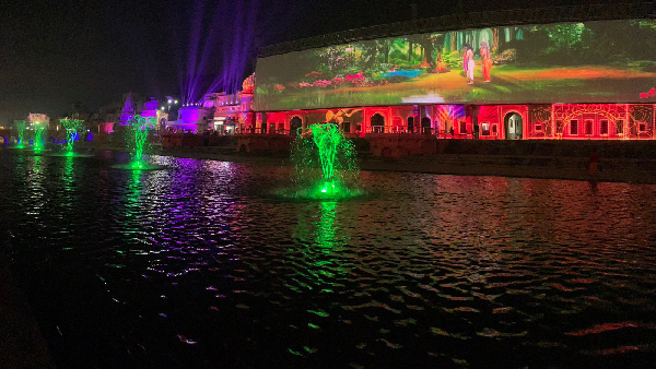 OI Special Report: Ayodhyas Showstopper - Laser Show At Ram Ki Paidi