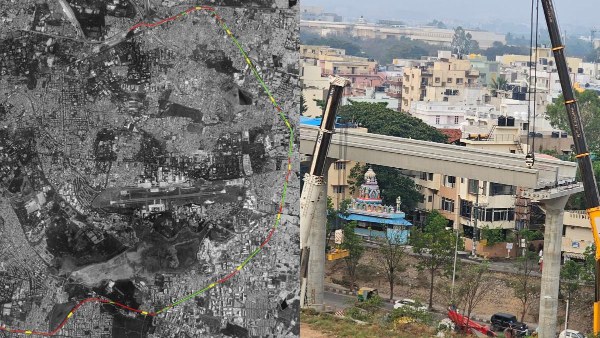 Namma Metro Blue Line Blazes Ahead As ORR-Airport Link Sees 39% Girder Launch Completion